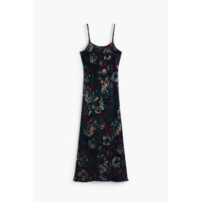 Desigual Black Polyester Dress