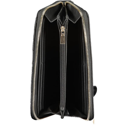Guess Jeans Black Polyethylene Wallet