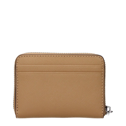 Michael Kors Brown Leather Cardholder