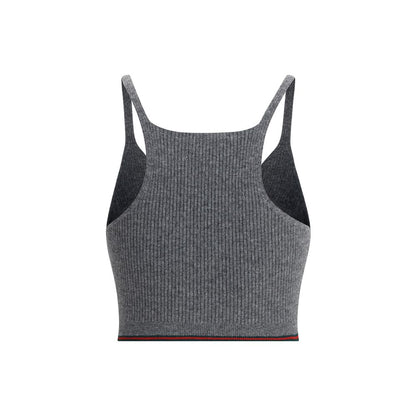 Gucci Gray Wool Top