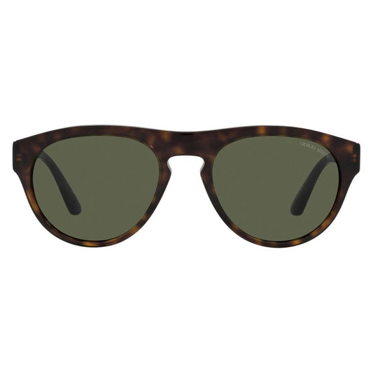 Giorgio Armani Brown Acetate Sunglasses