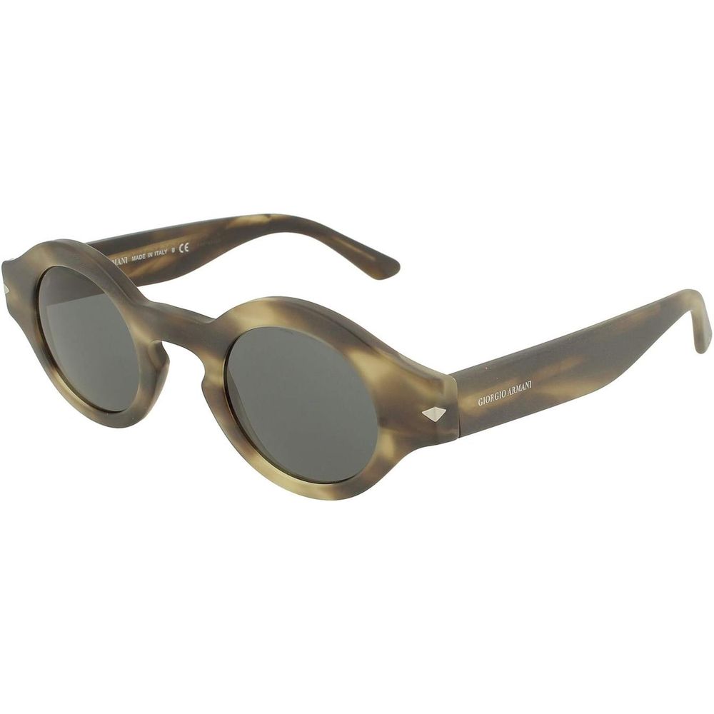Giorgio Armani Brown Acetate Sunglasses