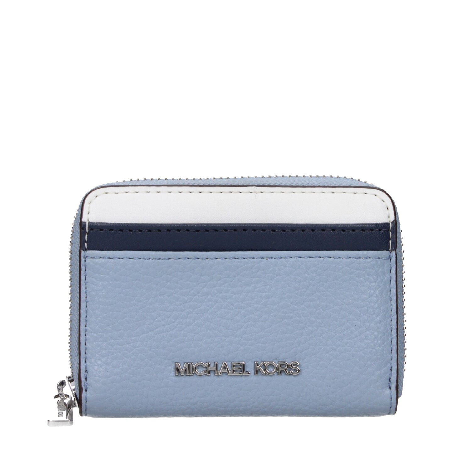 Michael Kors Light Blue Leather Cardholder