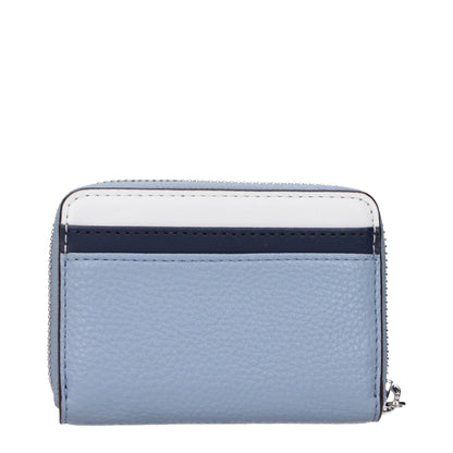 Michael Kors Light Blue Leather Cardholder