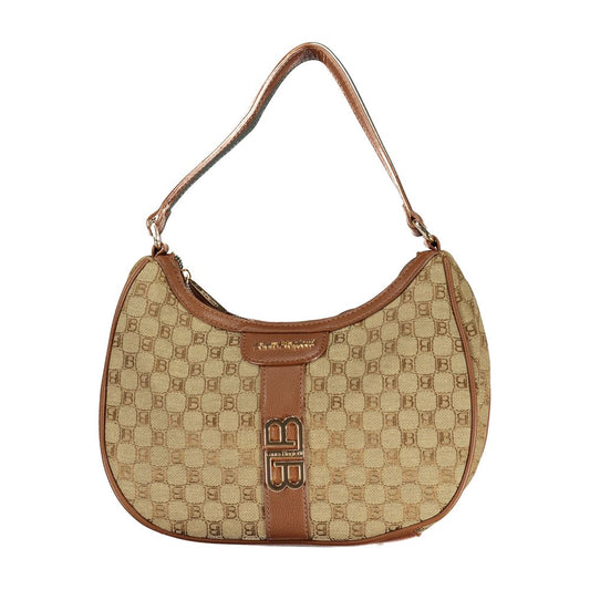 Laura Biagiotti Beige Polyester Women Handbag