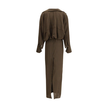 Petar Petrov Multicolor Silk Casual Dress