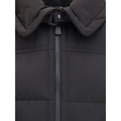 Moncler Grenoble Black Polyester Sleveless Jacket