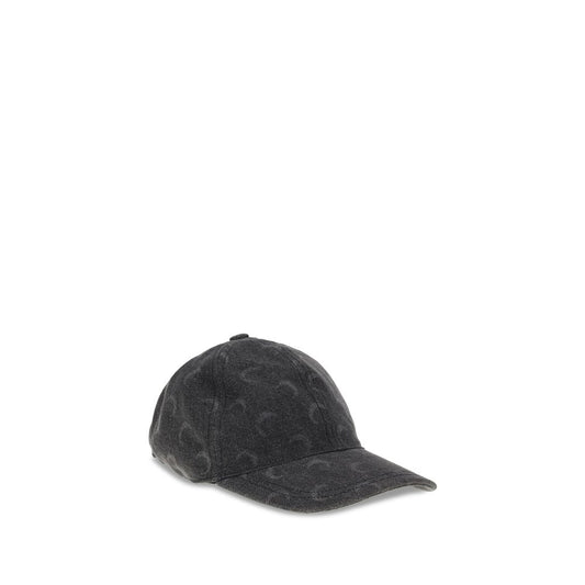 Marine Serre Gray Cotton Cap (Baseball Hat)