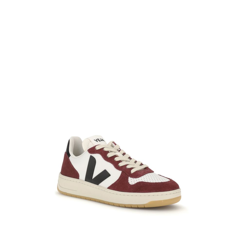 Veja Multicolor Leather Low Top Sneakers