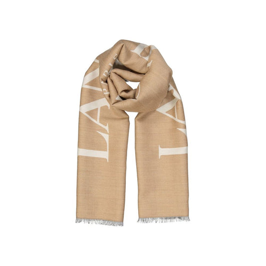 Lanvin Gray Silk Scarf