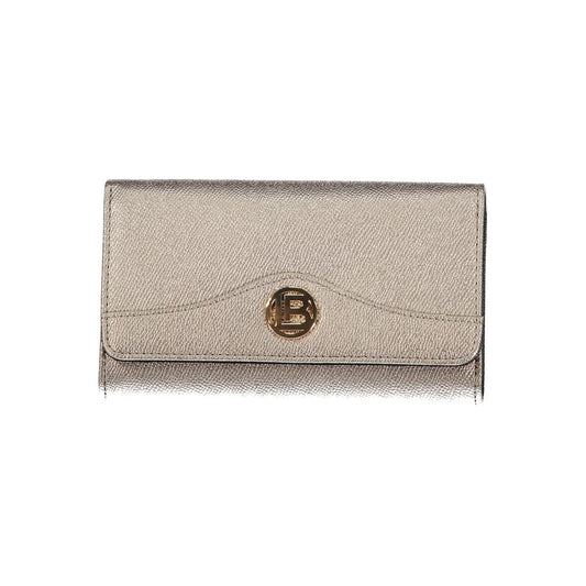 Laura Biagiotti Gray Polyethylene Women Wallet