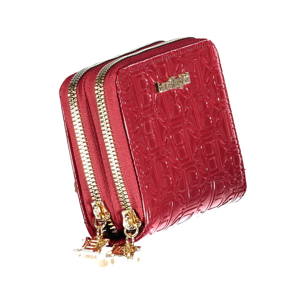 Laura Biagiotti Red Polyethylene Women Wallet