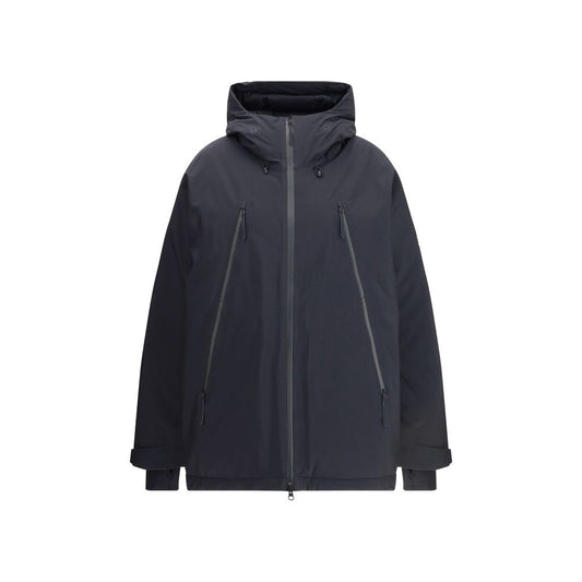 MM6 Black Polyester Parka