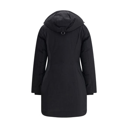 Moose Knuckles Black Cotton Parka