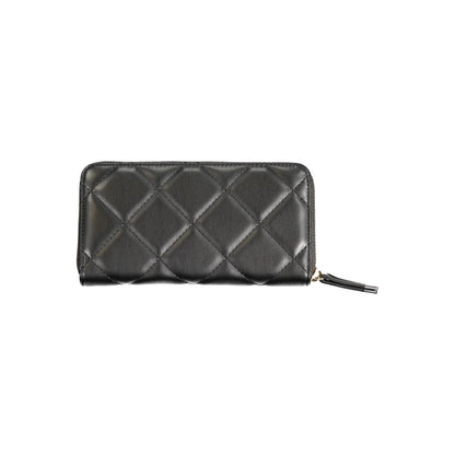 Mario Valentino Black Polyethylene Wallet