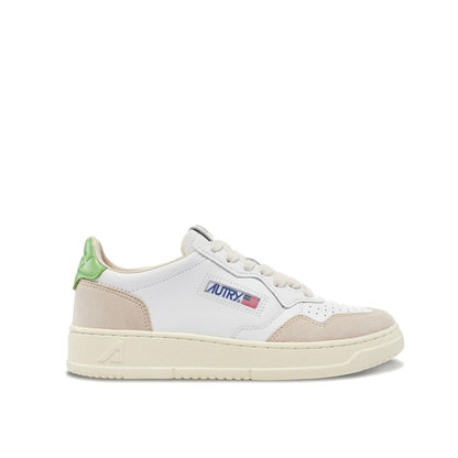Autry White Leather Sneakers