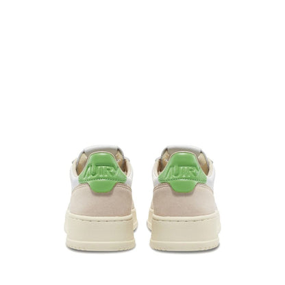 Autry White Leather Sneakers