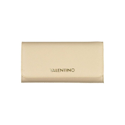 Mario Valentino Beige Polyethylene Wallet