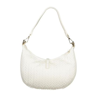 Mario Valentino White Polyethylene Handbag