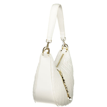 Mario Valentino White Polyethylene Handbag