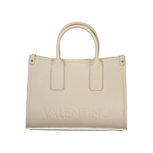 Mario Valentino Beige Polyethylene Handbag