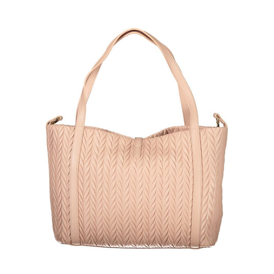 Mario Valentino Pink Polyethylene Handbag