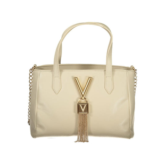 Mario Valentino Beige Polyethylene Handbag