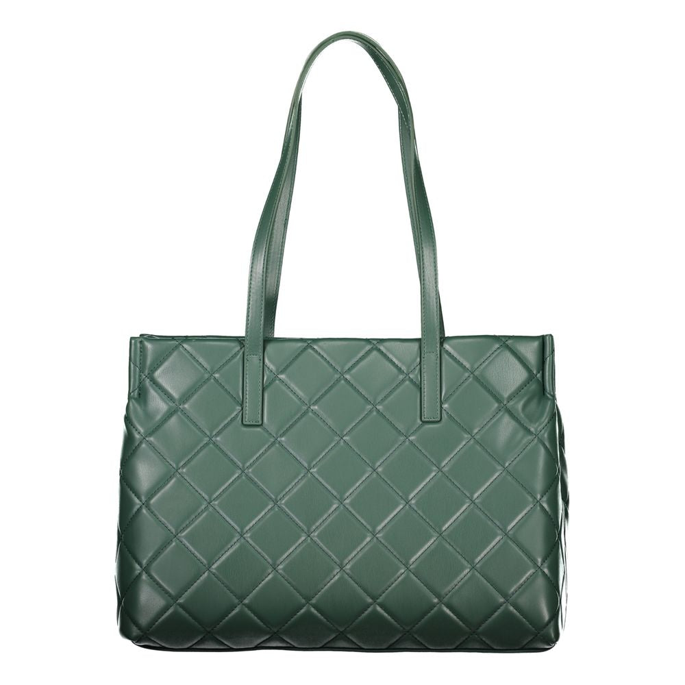 Mario Valentino Green Polyethylene Handbag