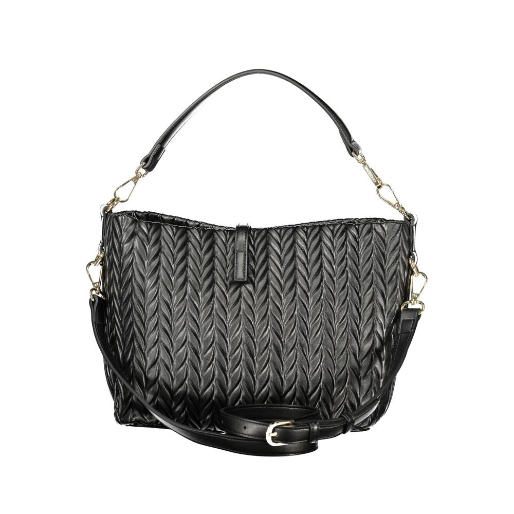 Mario Valentino Black Polyethylene Handbag