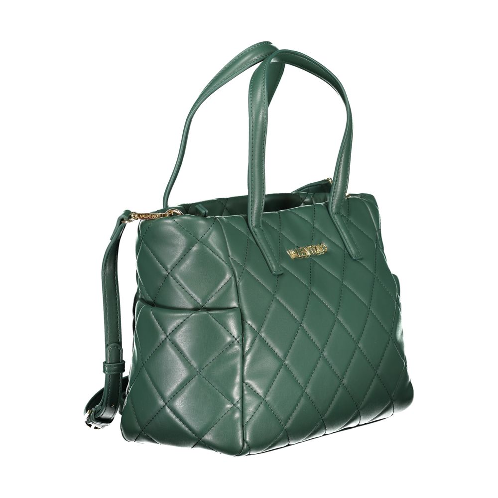 Mario Valentino Green Polyethylene Handbag