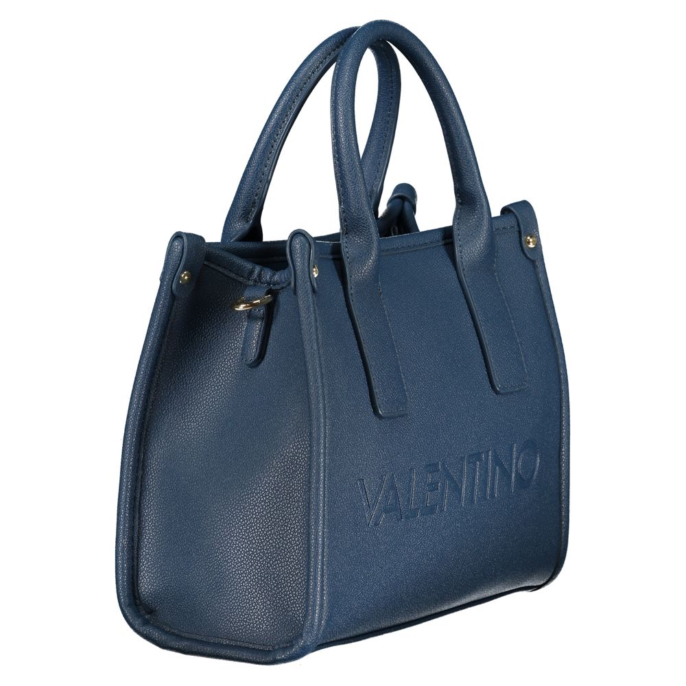Mario Valentino Blue Polyethylene Handbag