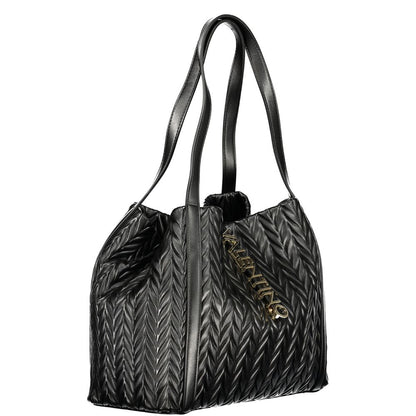 Mario Valentino Black Polyethylene Handbag