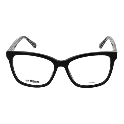 Love Moschino Black Acetate Glasses (Frames)
