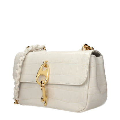 Tom Ford White Leather Shoulder Bag