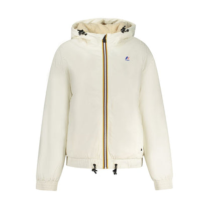 K-WAY White Polyamide Women's Jacket