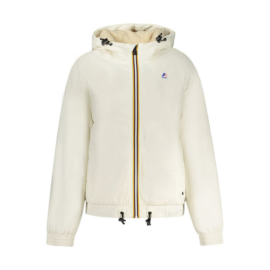 K-WAY White Polyamide Women's Jacket
