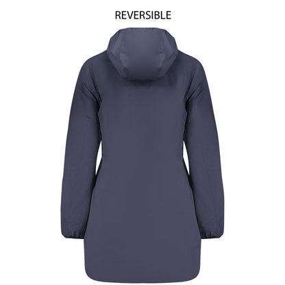 K-WAY Blue Nylon Women Jacket