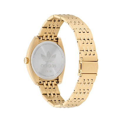 Orologio elegante Adidas in acciaio inossidabile dorato