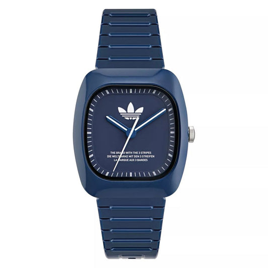Orologio sportivo sintetico blu Adidas