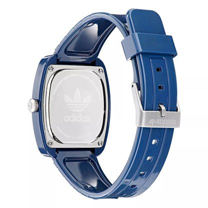 Orologio sportivo sintetico blu Adidas