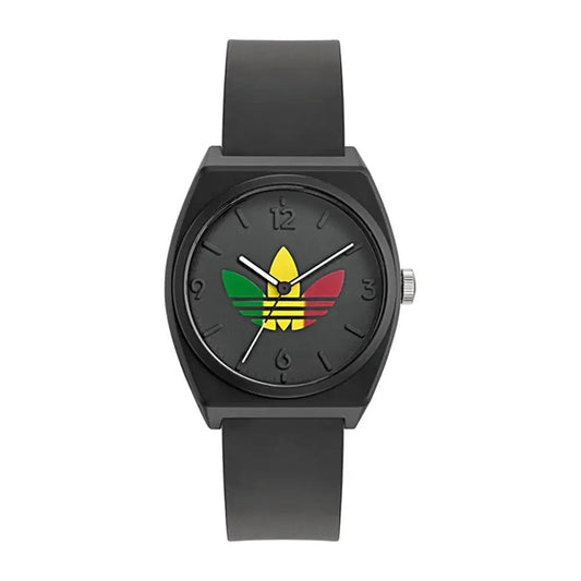 Adidas Black Synthetic Dress Watch