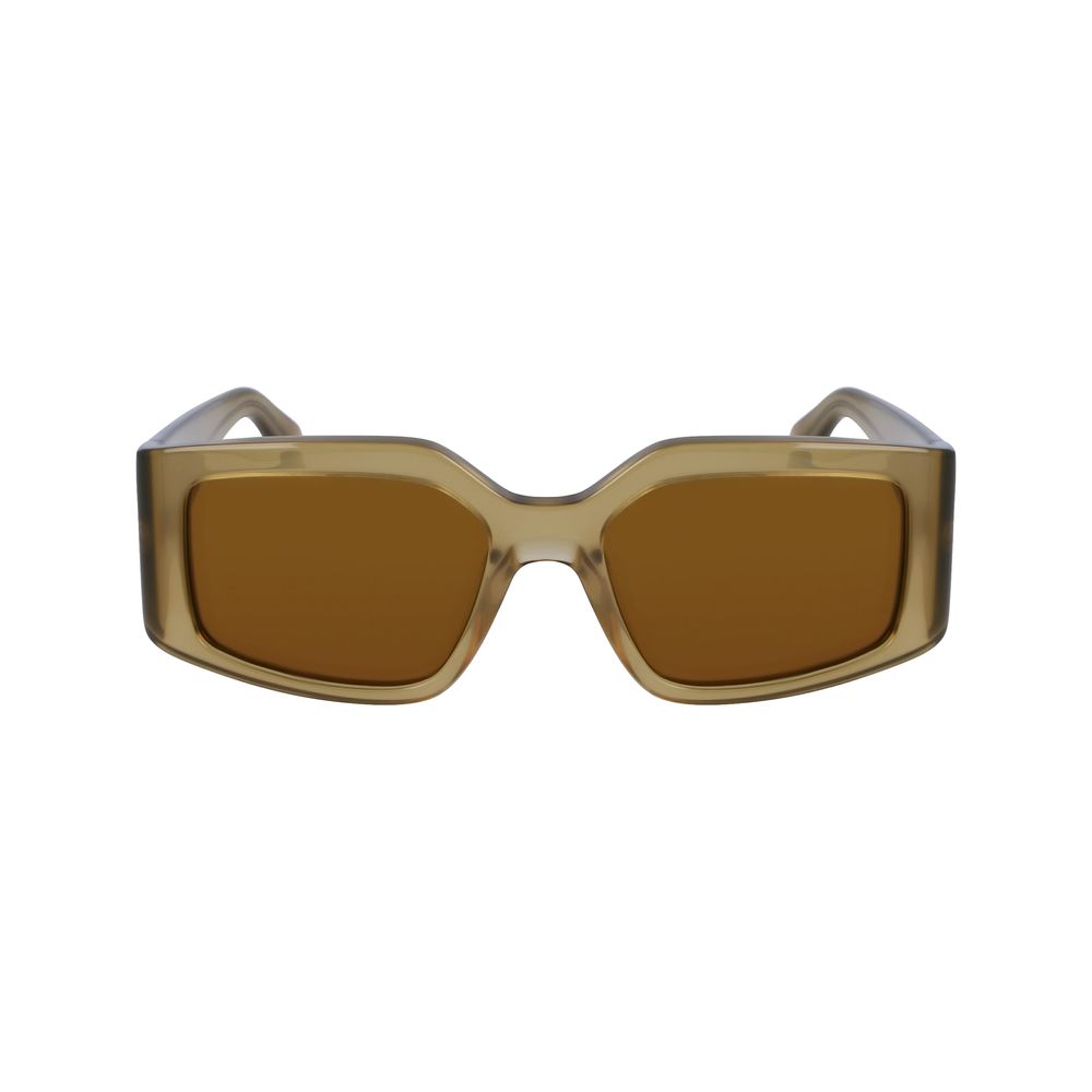 Ferragamo Green Acetate Sunglasses