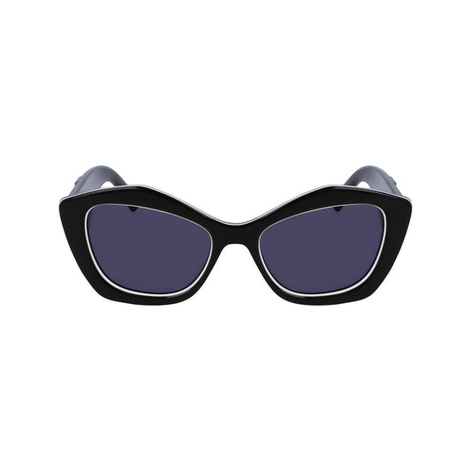 Karl Lagerfeld Black Acetate Sunglasses