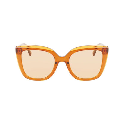 Longchamp Orange Acetate Sunglasses