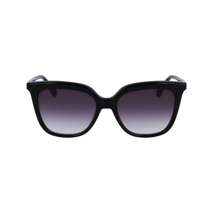 Longchamp Black Acetate Sunglasses