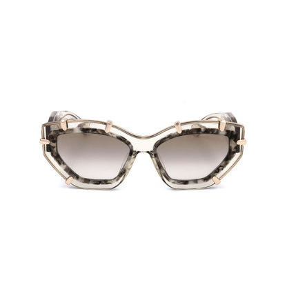 Philipp Plein Beige Acetate Sunglasses