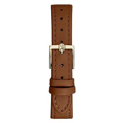 Furla Brown Leather Dress Watch