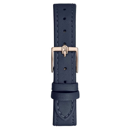 Furla Blue Leather Dress Watch