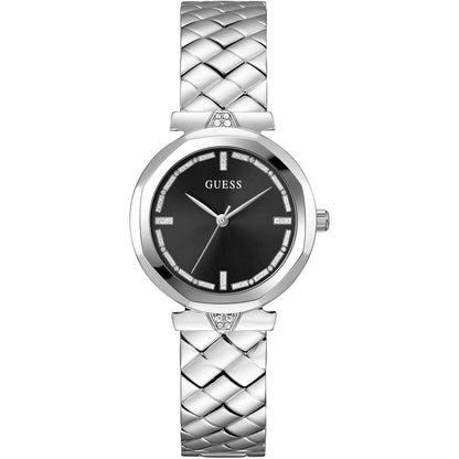 Guess Gray Stainless Steel Dress Watch