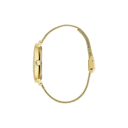 Guess Gold Stainless Steel Dress Watch